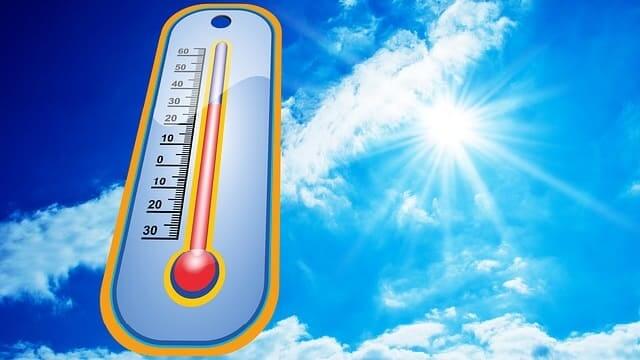 热,夏季,太阳,热记录 Hot