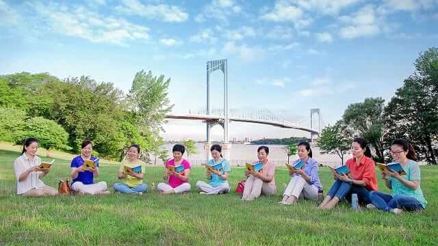 弟兄姊妹,教歌,聚会,读圣经,正常,彼此相爱