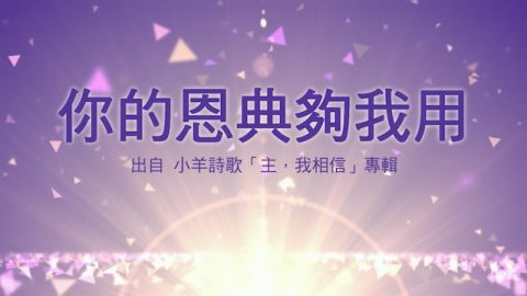 你的恩典够我用-小羊诗歌(主，我相信)