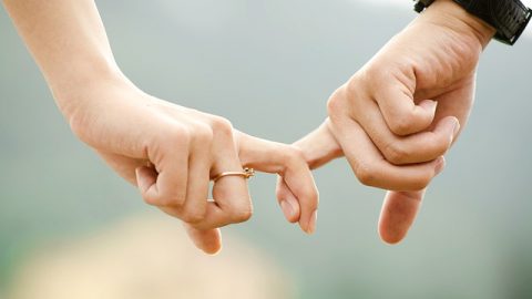 手牵手,婚姻,情侣