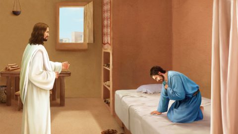 主耶穌在彼得痛苦時向他顯現