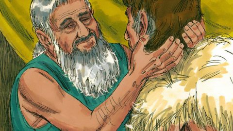 圣经故事,以撒祝福雅各