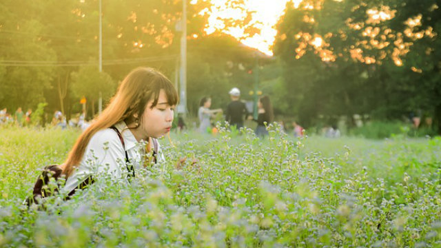 幸福,女孩