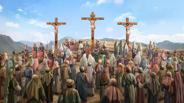 主耶稣被犹太人钉十字架