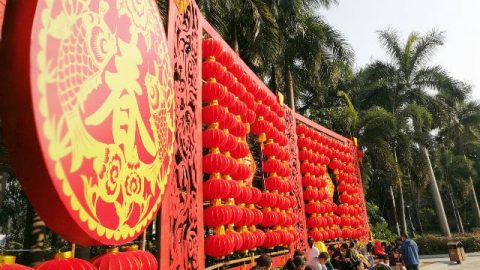 春节图片,中国春节,红灯笼