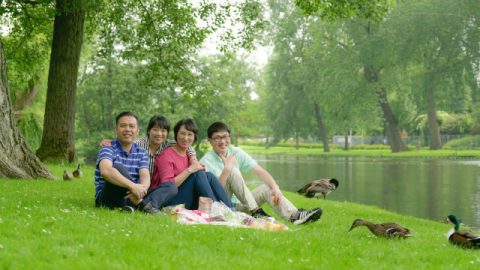 一家人的图片